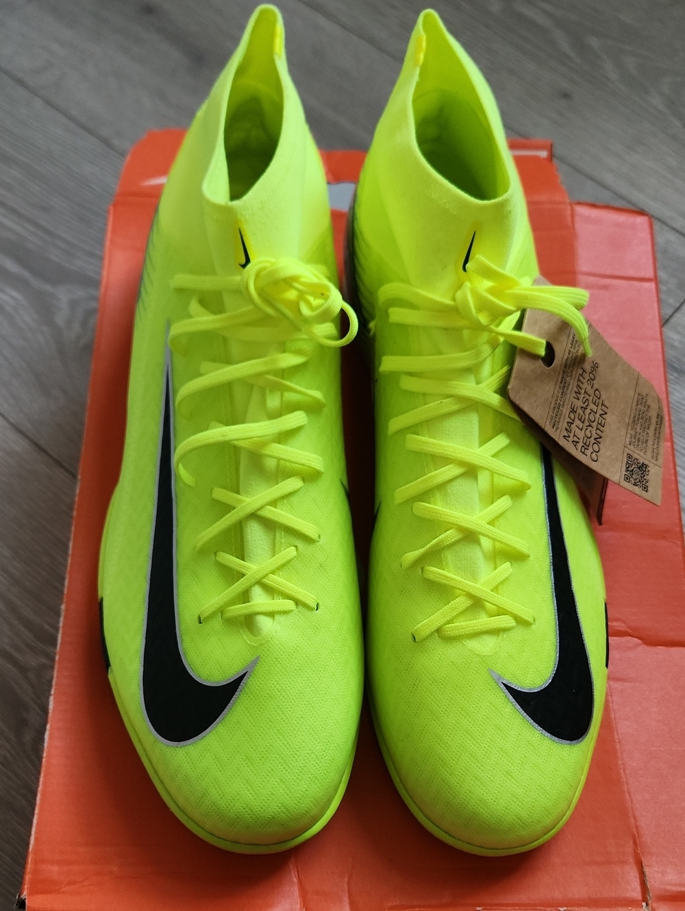 Nike Zoom Mercurial Superfly 10 Academy IC Indoor Soccer Shoes Mens 12 NWT